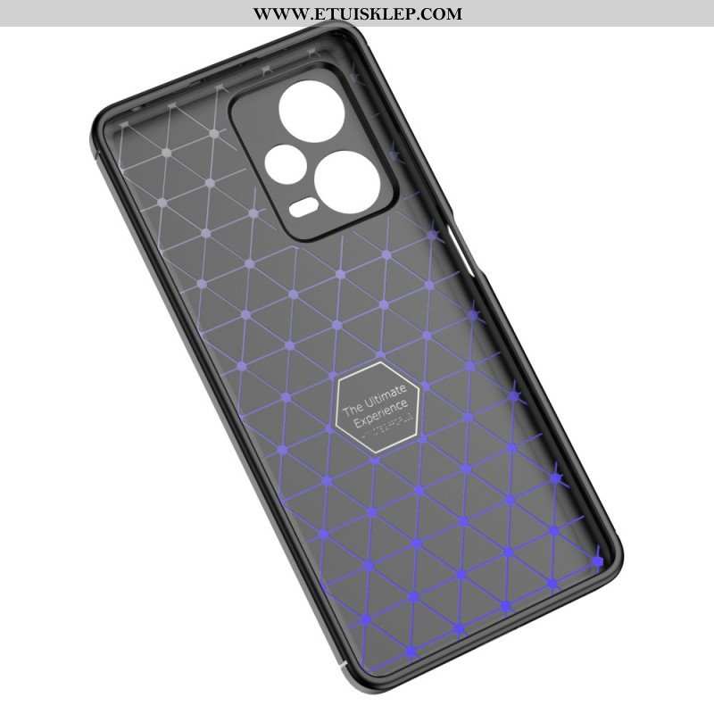 Etui do Xiaomi Redmi Note 12 Pro Efekt Skóry Liczi Z Podwójną Linią